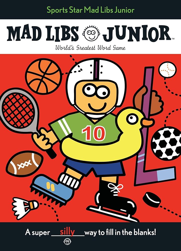 Sports Star Mad Libs Junior: World's Greatest Word Game cover image