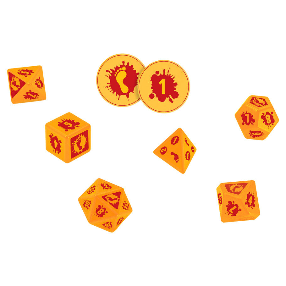 PRE-ORDER Dungeon Crawler Carl RPG Dice Set - Smush Dice Set