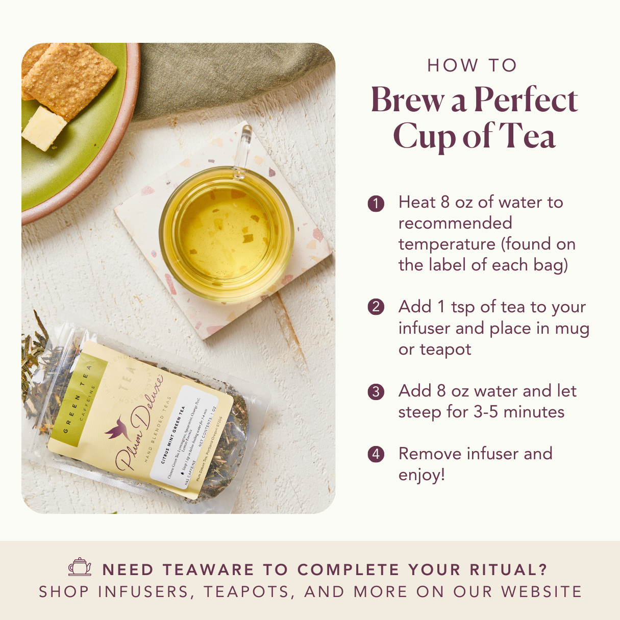 Autumn Vibes Cinnamon Hazelnut Loose Leaf Black Tea: 1 oz