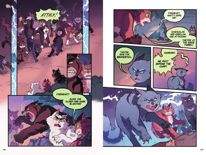 Warriors Graphic Novel: The Prophecies Begin #2 by Erin Hunter, Natalie Riess, Sara Goetter