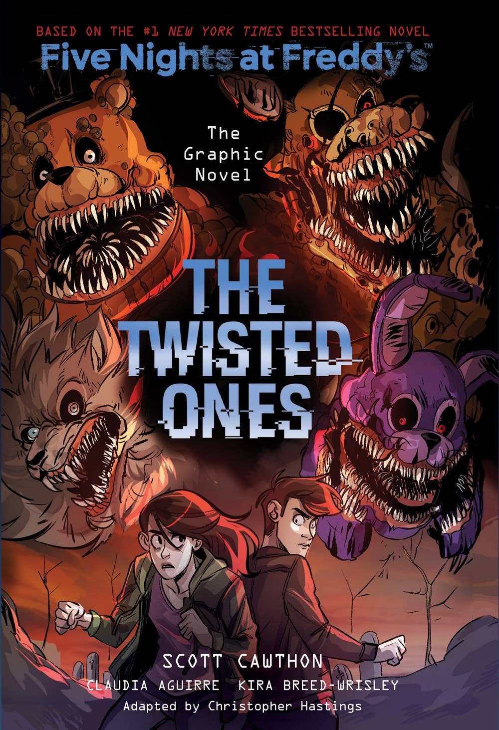The Twisted Ones: Five Nights at Freddy’s (Five Nights at Freddy’s Graphic Novel #2) (2) (Five Nights at Freddy's Graphic Novels) by Christopher Hastings, Scott Cawthon, Kira Breed-Wrisley, Claudia Aguirre