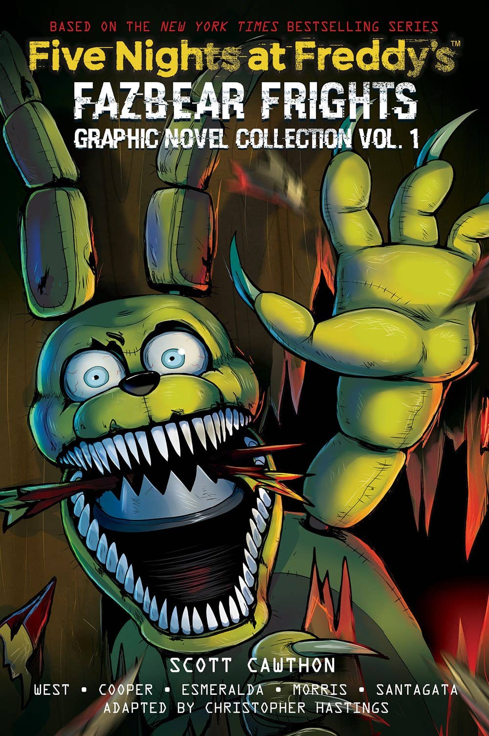 Five Nights at Freddy's: Fazbear Frights Graphic Novel Collection Vol. 1 (Five Nights at Freddy’s Graphic Novel #4) (Five Nights at Freddy's Graphic Novels) by Christopher Hastings, Scott Cawthon, Elley Cooper, Carly Anne West, Didi Esmeralda, Anthony