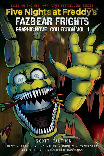 Five Nights at Freddy's: Fazbear Frights Graphic Novel Collection Vol. 1 (Five Nights at Freddy’s Graphic Novel #4) (Five Nights at Freddy's Graphic Novels) by Christopher Hastings, Scott Cawthon, Elley Cooper, Carly Anne West, Didi Esmeralda, Anthony