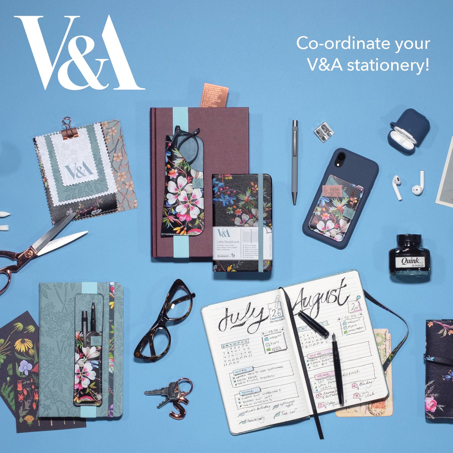 V&A Bookaroo Kilburn Collection Little Notebook