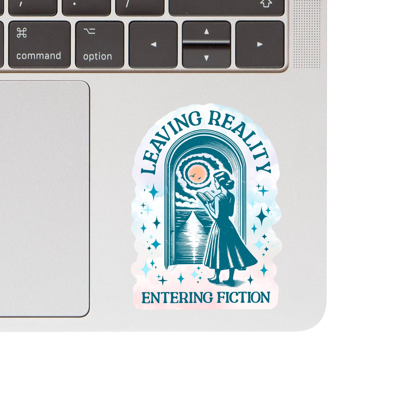 Book Lover Reading Escape Cute High Quality Vinyl Sticker