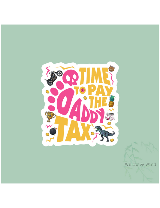 Daddy Tax - Dungeon Crawler Carl Sticker: 2 inch