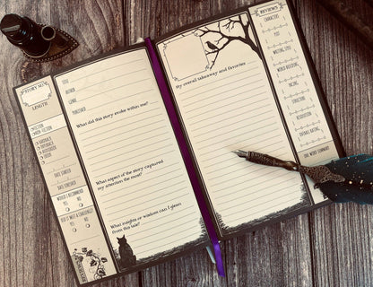 Waiting for the Night Reading Journal (Original Artwork)