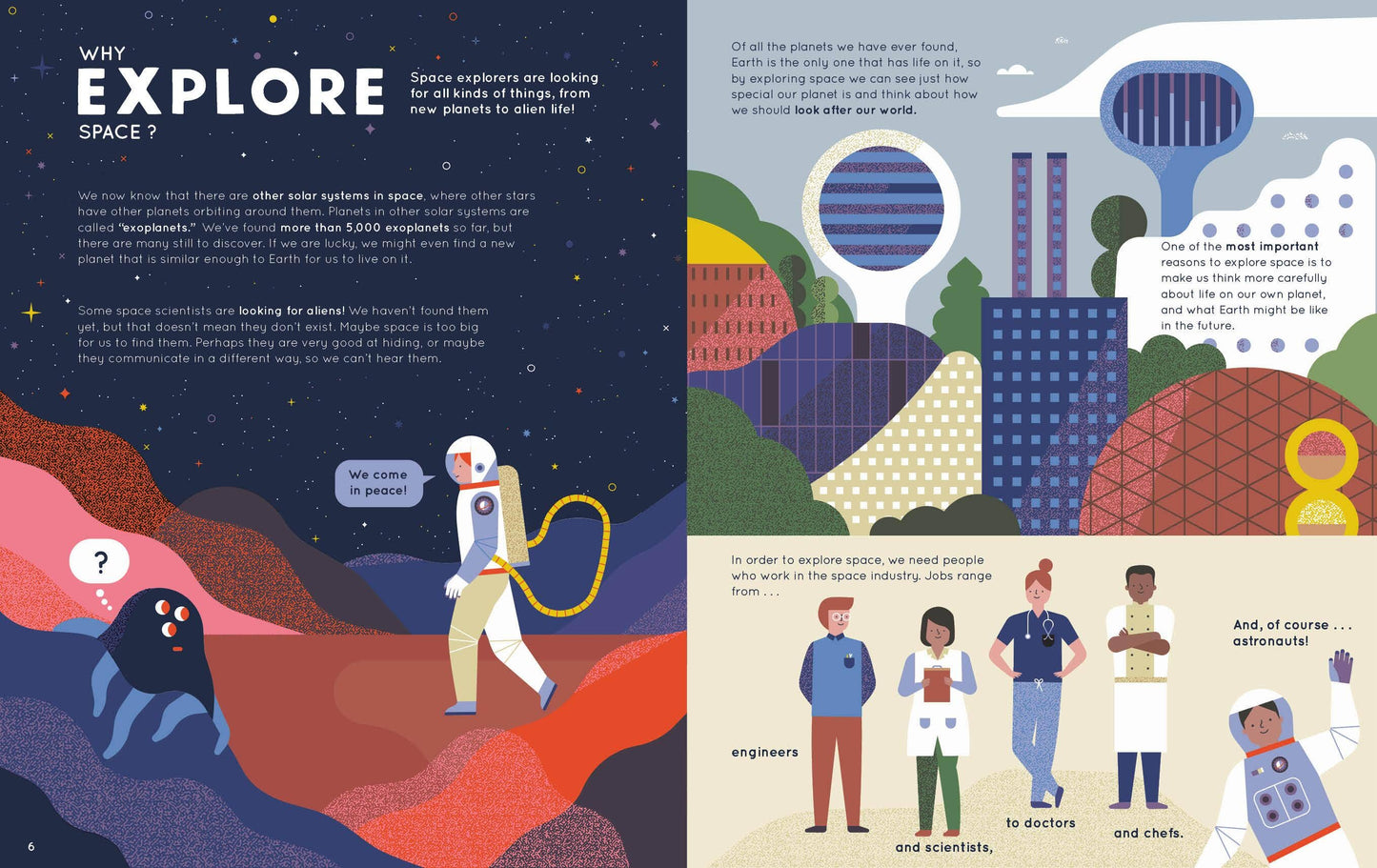 How to be an Astronaut and Other Space Jobs (Volume 5) by Dr Sheila Kanani, Sol Linero