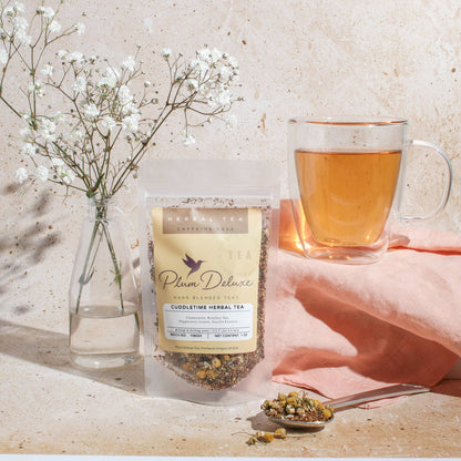 Cuddletime Chamomile Herbal Tea Loose Leaf: 1 oz