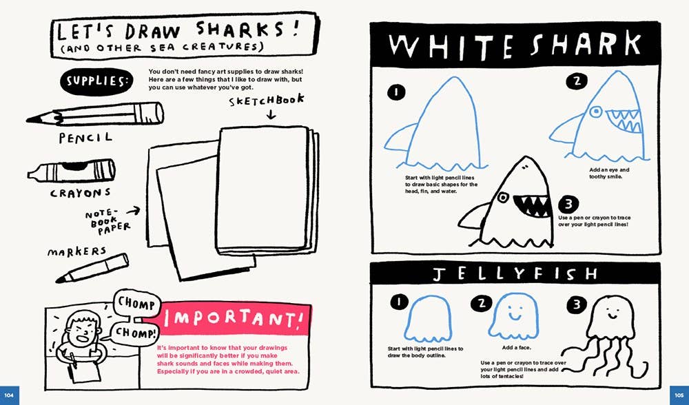 Everything Awesome About Sharks and Other Underwater Creatures! by Mike Lowery