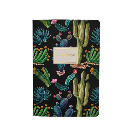 Cactus on black Notebook