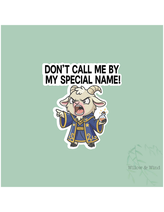 Special Name - Dungeon Crawler Carl Sticker: 2 inch