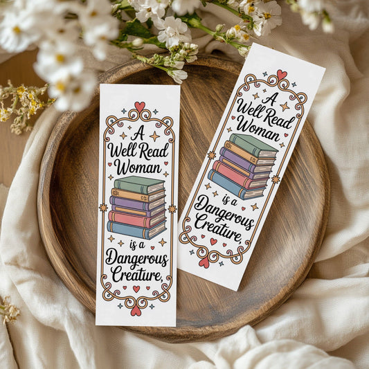 Bookish Bookmarks: Well Read Woman