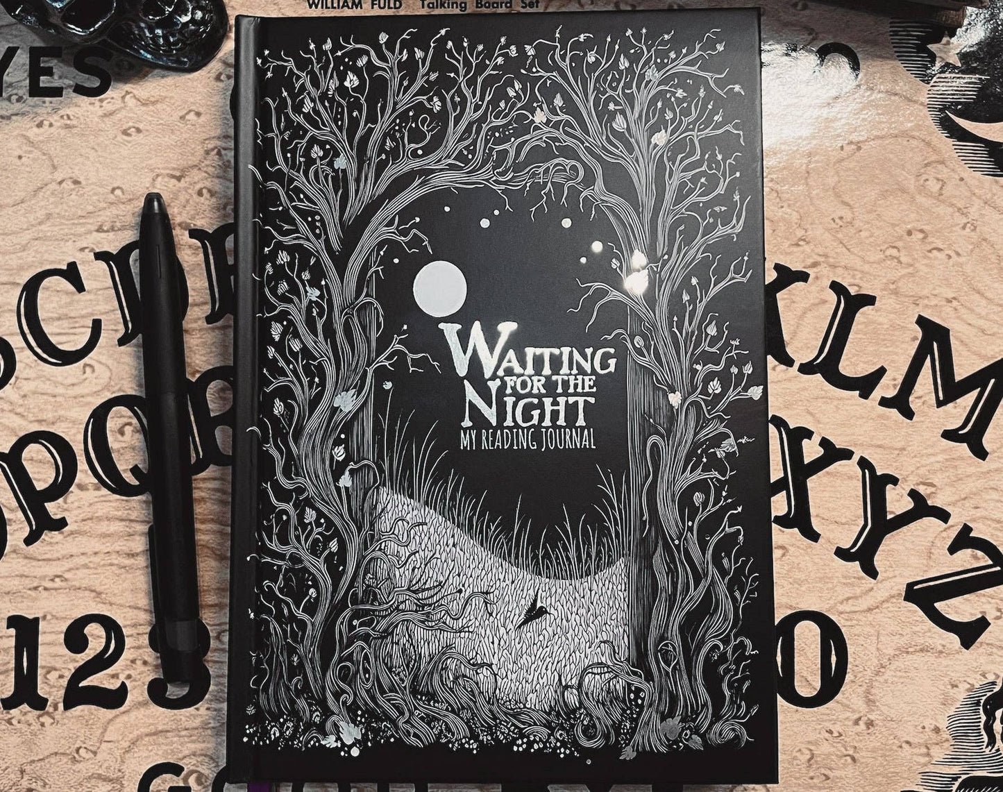Waiting for the Night Reading Journal (Original Artwork)