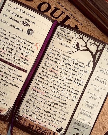 Waiting for the Night Reading Journal (Original Artwork)