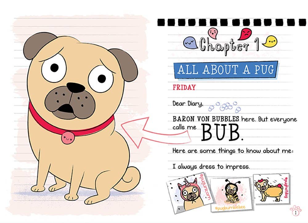 Scaredy-Pug: A Branches Book (Diary of a Pug 5): Volume 5 (Diary of a Pug) by Kyla May