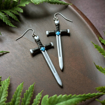 Sword Dangle Earrings