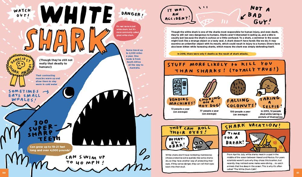 Everything Awesome About Sharks and Other Underwater Creatures! by Mike Lowery