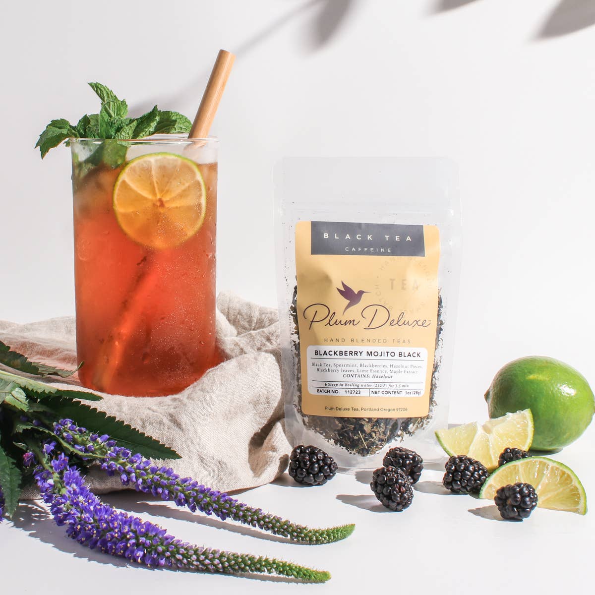 Blackberry Mojito Spearmint Lime Black Tea