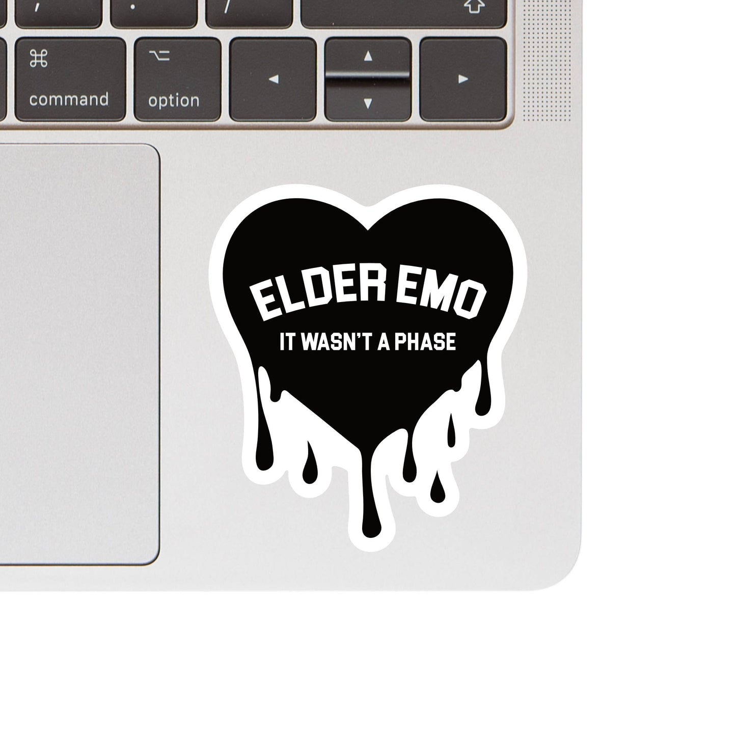 Elder Emo Gen X Millennial Music High Quality  Vinyl Sticker