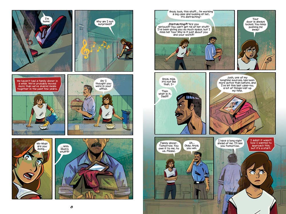 Around the Spider-Verse (Original Spider-Man Graphic Novel Anthology) by Pablo Leon, Justin A. Reynolds, Roseanne A. Brown, Penelope Rivera Gaylord, Maca Gil