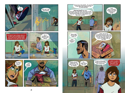 Around the Spider-Verse (Original Spider-Man Graphic Novel Anthology) by Pablo Leon, Justin A. Reynolds, Roseanne A. Brown, Penelope Rivera Gaylord, Maca Gil