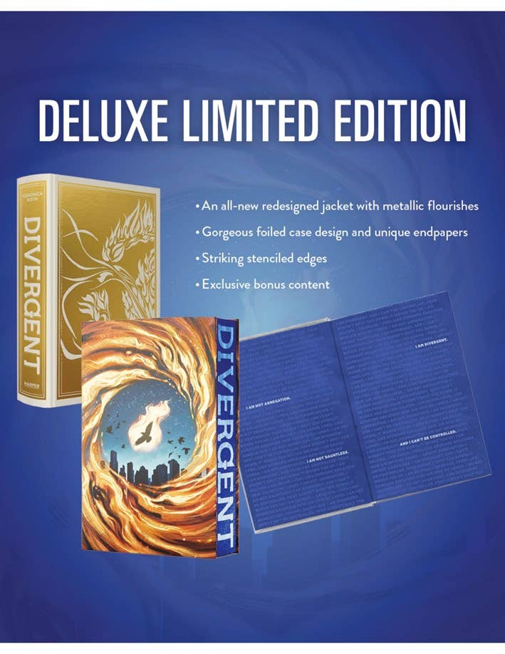 Divergent Deluxe Limited Edition (Divergent Series, 1) by Veronica Roth, Nicolas Delort