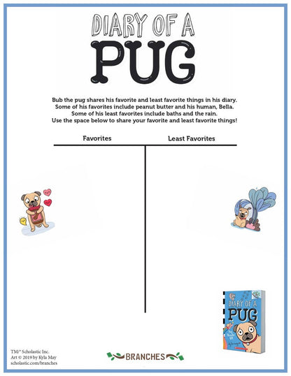 Get Well, Pug: A Branches Book (Diary of a Pug #12)
