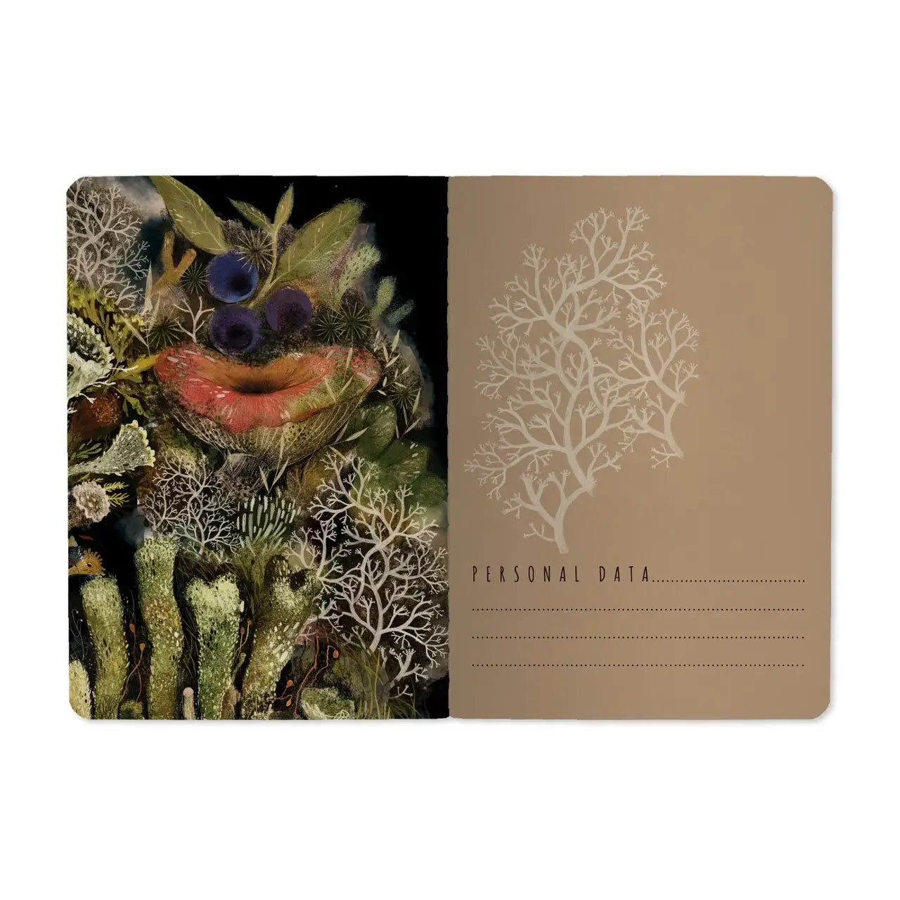 A6 Passport Notebook  - Forest Floor