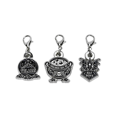 A Court of Thorns and Roses Dust Plug Charms (3-Pack)