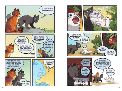 Warriors Graphic Novel: The Prophecies Begin #2 by Erin Hunter, Natalie Riess, Sara Goetter