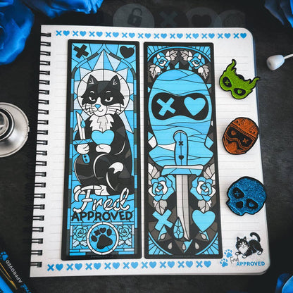 Lights Out: Good Girl Transparent Acrylic Bookmark