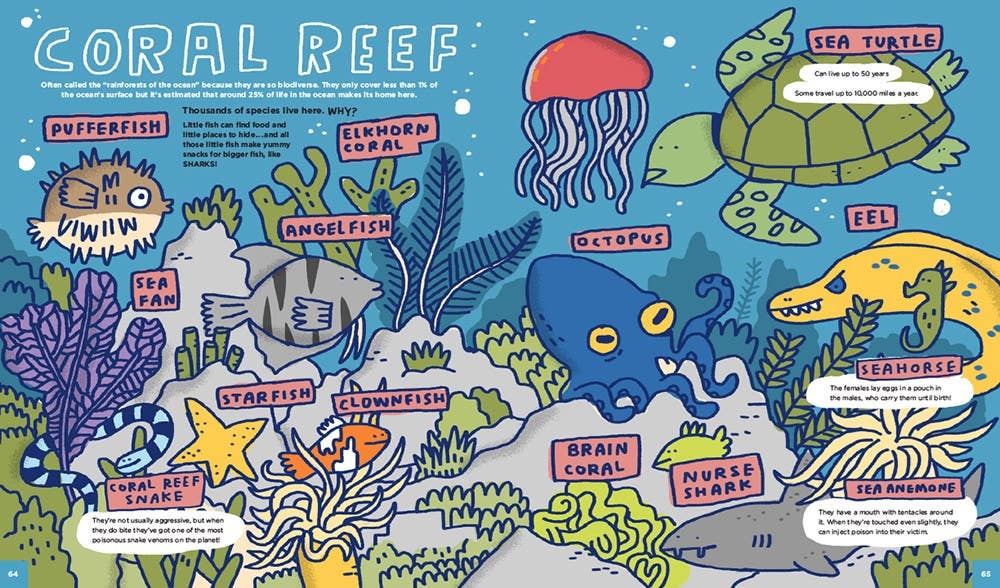 Everything Awesome About Sharks and Other Underwater Creatures! by Mike Lowery