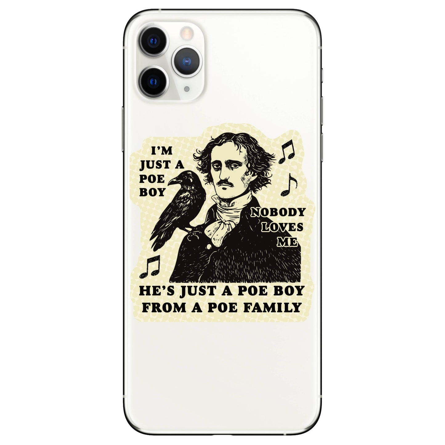 Funny Literature History Pun High Quality Vinyl Sticker