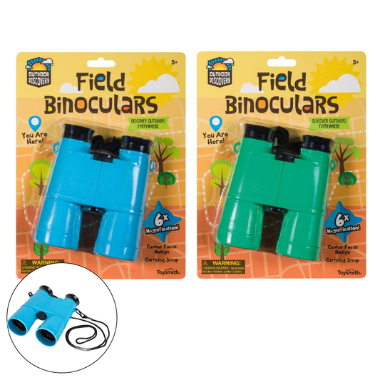 Outdoor Discovery Field Binoculars, Assorted Colors