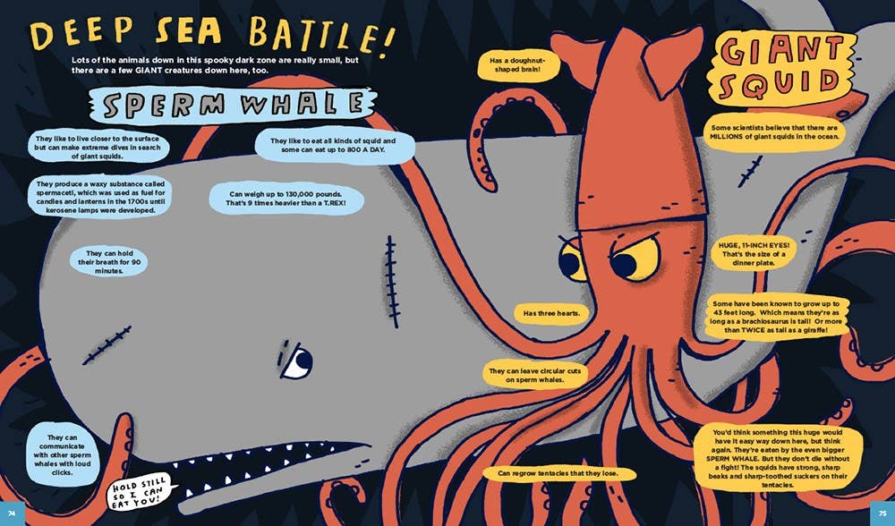 Everything Awesome About Sharks and Other Underwater Creatures! by Mike Lowery