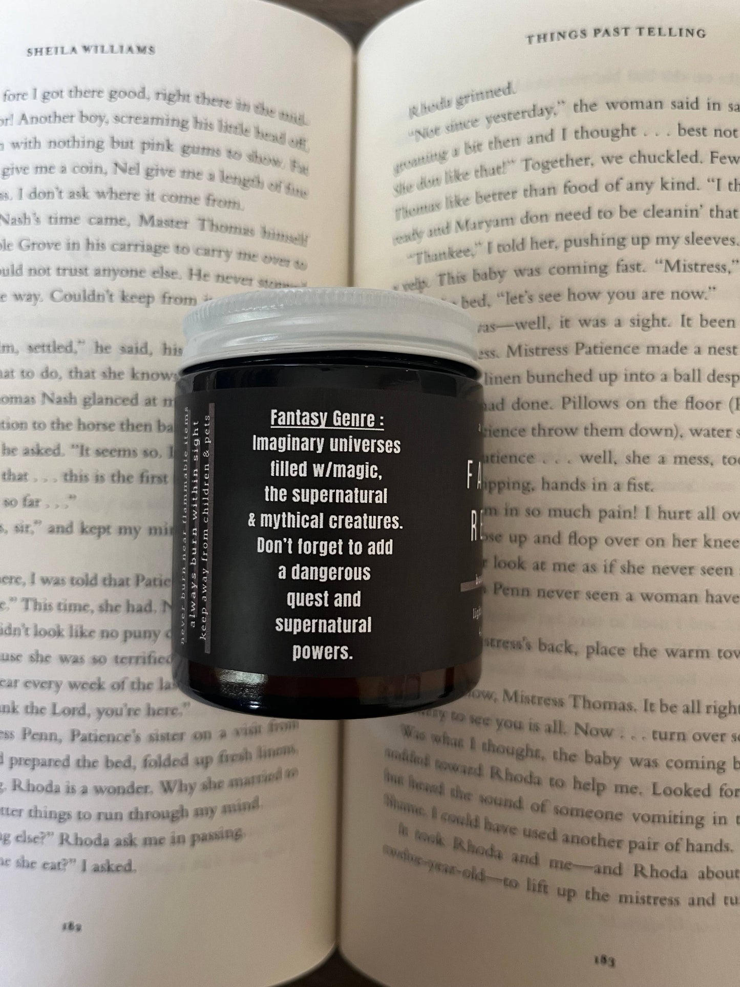 Fantasy Reader -  Bookish Candle | Book Themed Candle