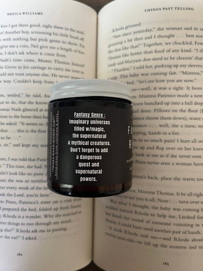Fantasy Reader -  Bookish Candle | Book Themed Candle