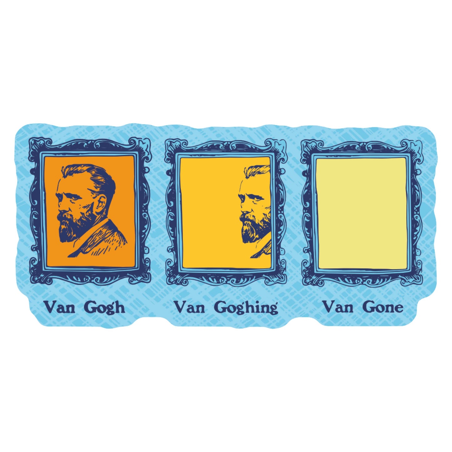Artist Frame Funny Quote Pun High Quality Vinyl Sticker