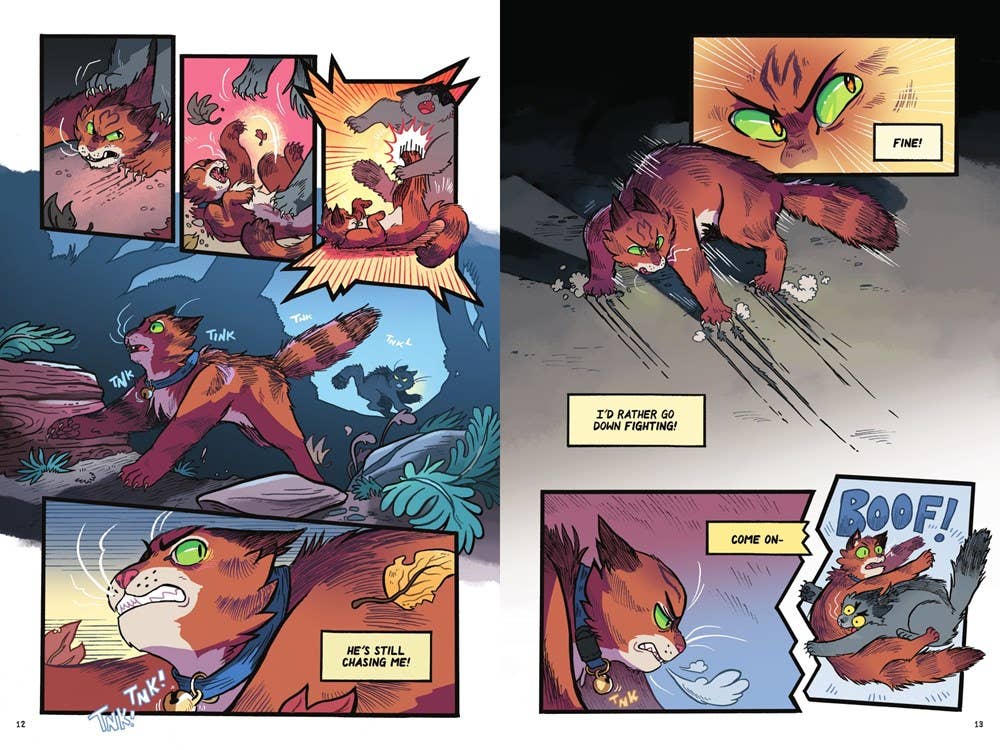 Warriors Graphic Novel: The Prophecies Begin #1 by Erin Hunter, Natalie Riess, Sara Goetter