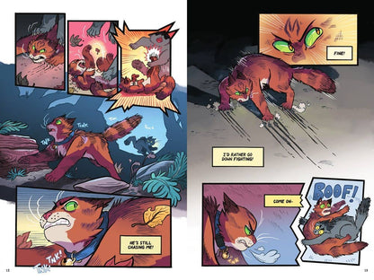 Warriors Graphic Novel: The Prophecies Begin #1 by Erin Hunter, Natalie Riess, Sara Goetter