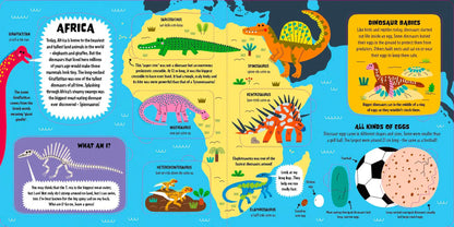 Lonely Planet Kids My First Lift-the-Flap Dinosaur Atlas: Contains Over 50 Flaps to Lift by Lonely Planet