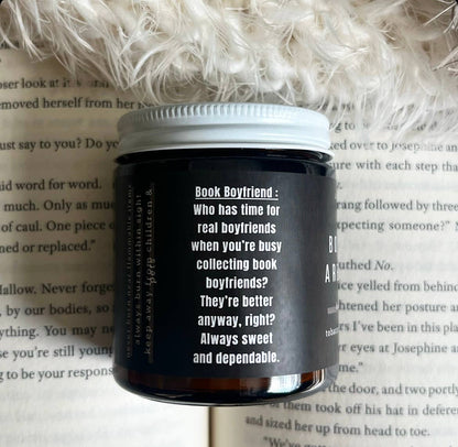 Book Boyfriends Are Better -  Bookish Candle | Book Themed