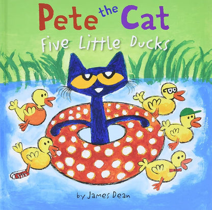 Pete the Cat: Five Little Ducks: An Easter And Springtime Book For Kids cover image