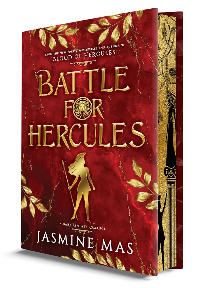 Battle for Hercules (Deluxe Limited Edition): the highly anticipated third instalment in the dark romantasy TikTok sensation that began with BLOOD OF HERCULES (Villains of Lore, 3) cover image