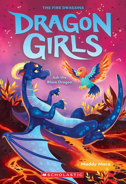 Ash the Blaze Dragon (Dragon Girls #17) cover image