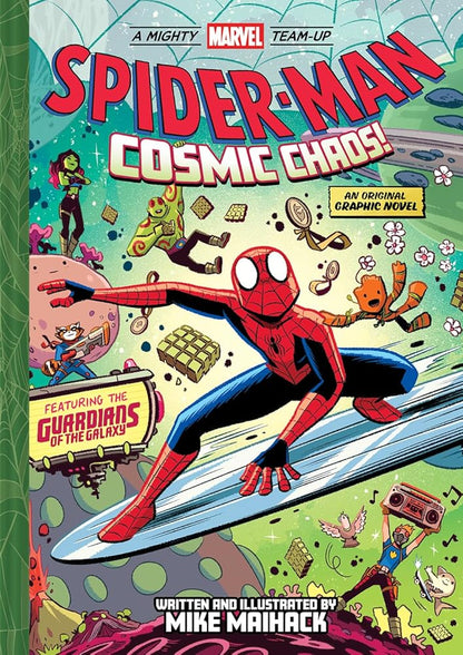 Spider-Man: Cosmic Chaos! (A Mighty Marvel Team-Up): An Original Graphic Novel (A Mighty Marvel Team-Up, 3) (Volume 3) cover image