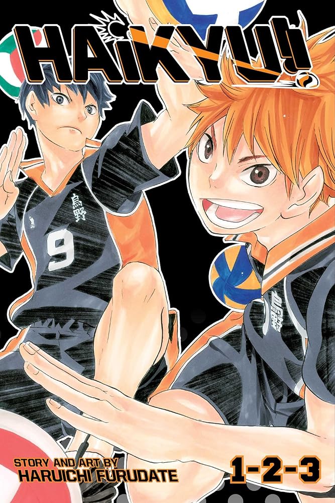 Haikyu!! (3-in-1 Edition), Vol. 1: Includes vols. 1, 2 & 3 (1) cover image