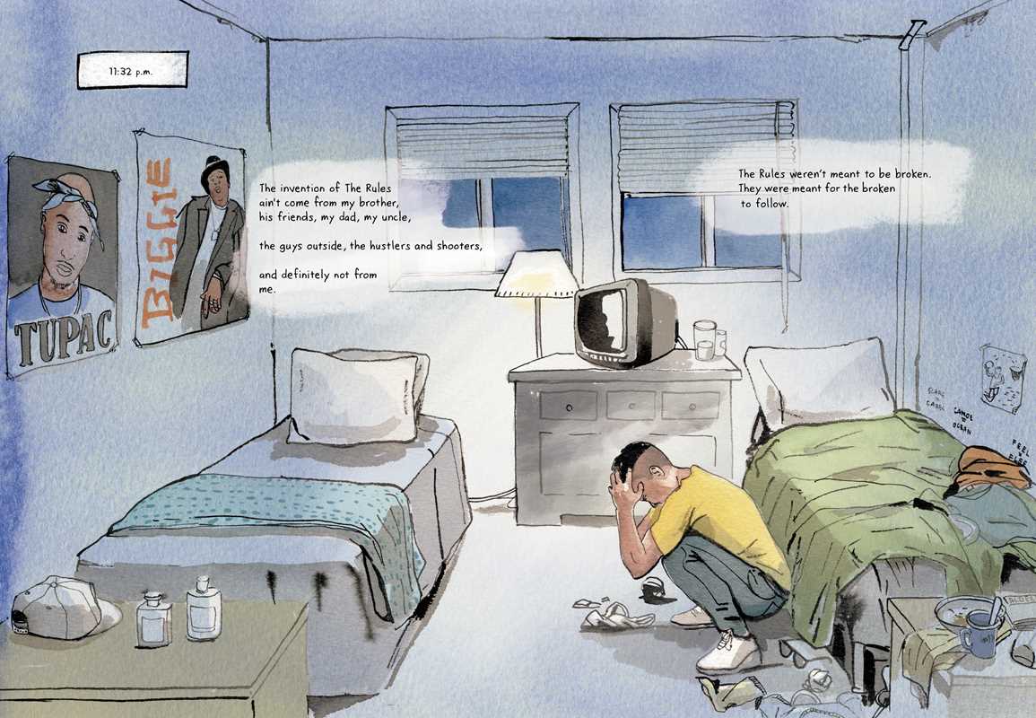 Long Way Down: The Graphic Novel by Jason Reynolds, Danica Novgorodoff