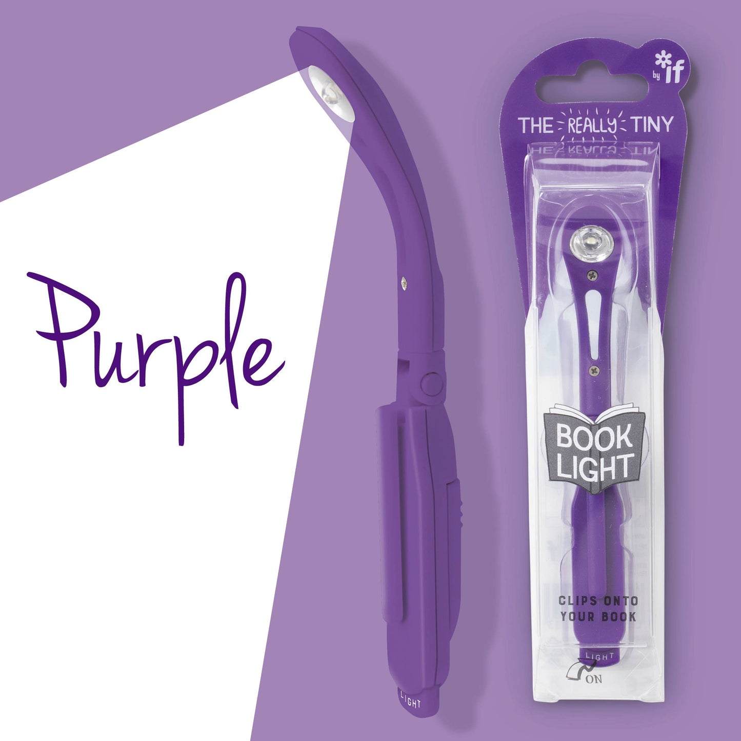 The Really Tiny Book Light: Purple